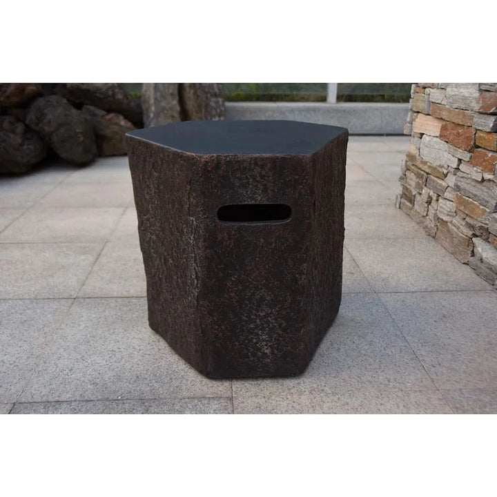 Rock Texture Tank Cover