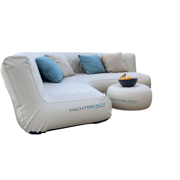YachtBeach inflatable outdoor furniture set on a white background