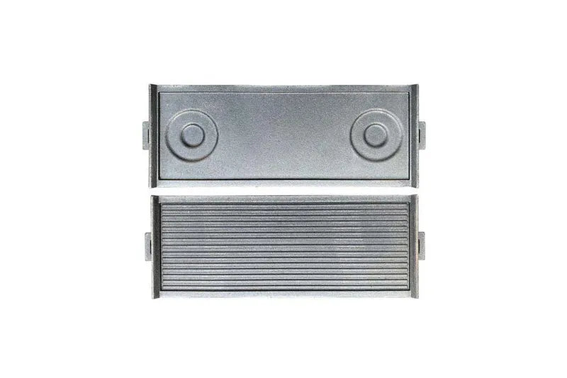 two sided cast iron griddle