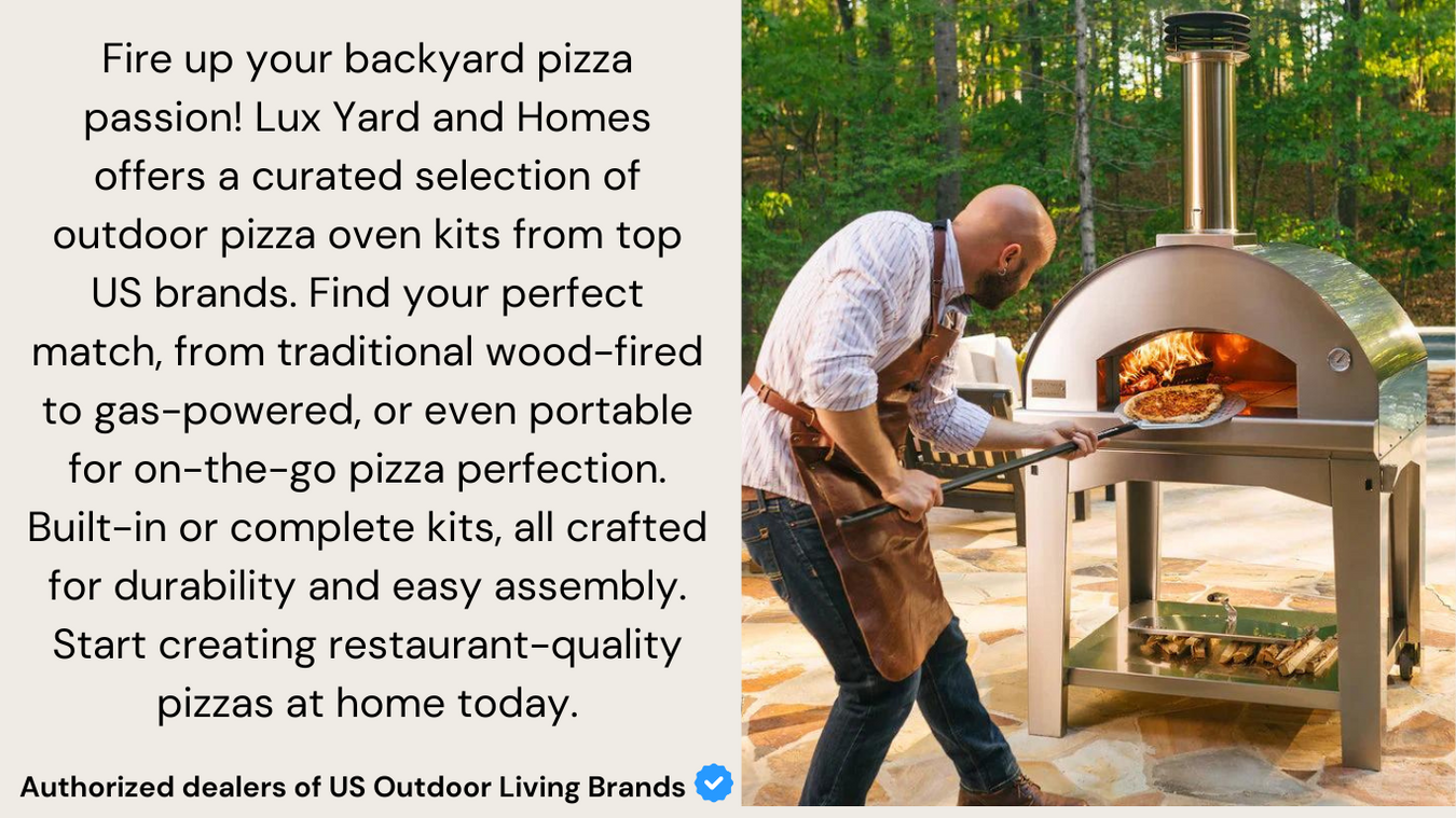 best outdoor pizza oven kits by top US brands