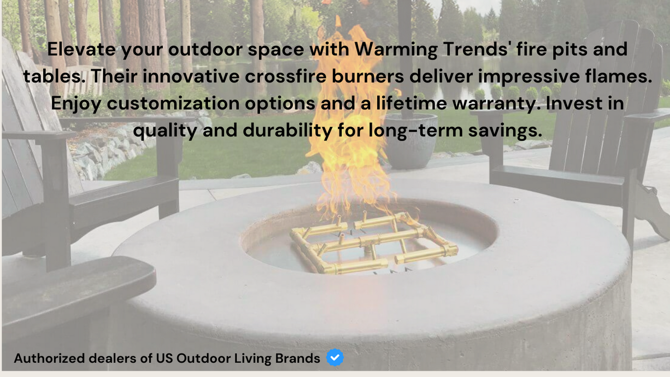 warming trends fire pit