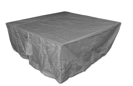 48 inch square fire pit cover grand canyon gas logs on a white background