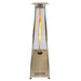 Enjoy radiant warmth and a cozy ambiance with the RADtec 93" Pyramid Flame Propane Patio Heater.