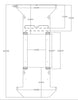 wall mounted water fountain drawing