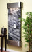 adagio wall mounted water fountain with pebbles