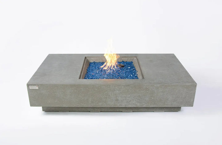 Elementi Plus Monte Carlo Rectangular Fire Pit Table
