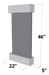 dimensions of adagio water feature