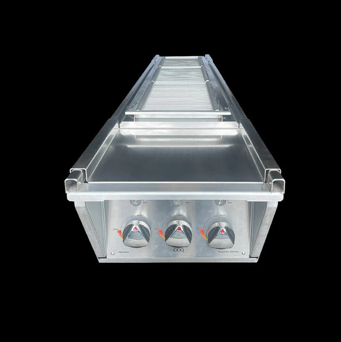 three burner grill chassis