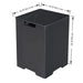 black porcelain matching tank cover elementi plus ONB402BB measurements