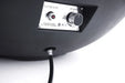 Control panel of a cylindrical device with 'Elementi' branding on a white background