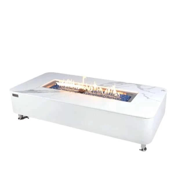 Elementi Plus Athens Porcelain Fire Table
