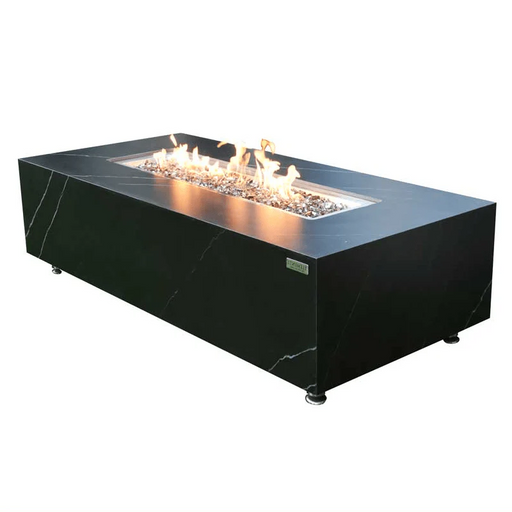 elementi heaters fire tables elementi varna porcelain fire table black ng wicker land patio