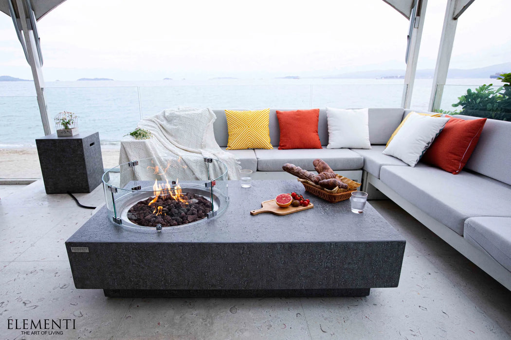 Rectangular Fire Pit - Elementi Metropolis