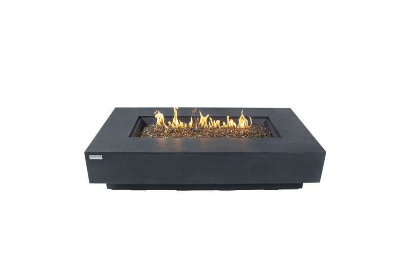 Elementi Plus Positano Rectangular Fire Pit Table