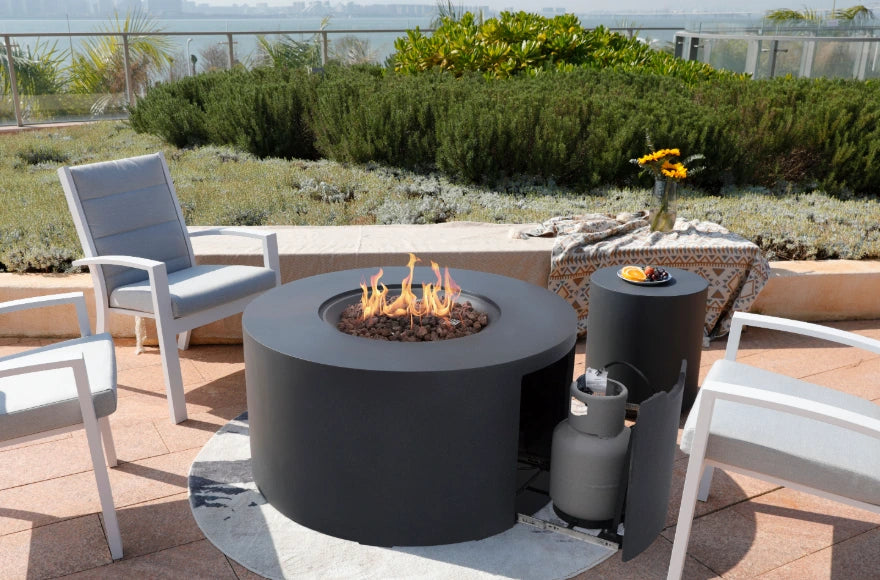 Elementi fire pit lifestyle