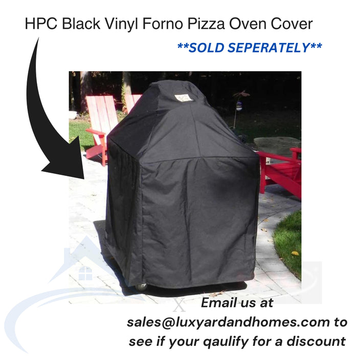 vlack vinyl cover for outdoor pizza oven cart