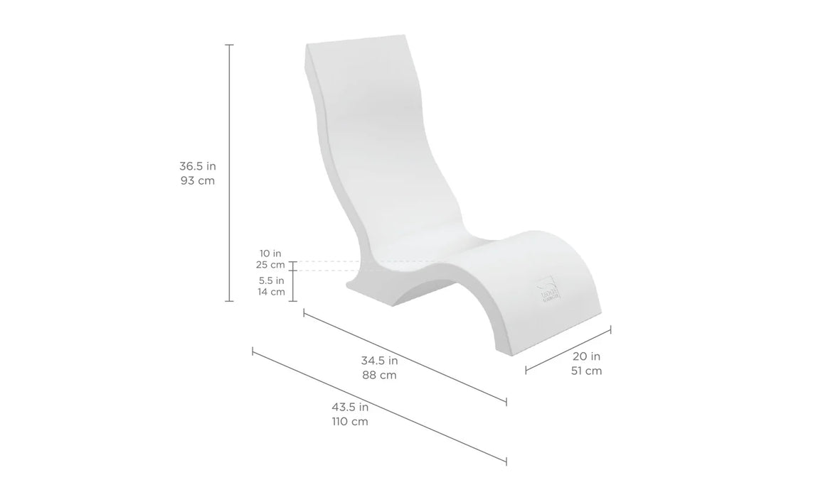 Ledge Lounger Signature Chair | Pool Chair | Lux Yard and Homes