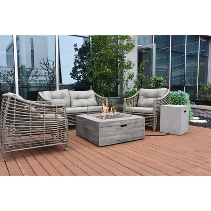 Modeno Wilton Square Fire Pit Table