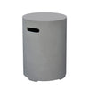 round tank cover smooth finish ONB017LG on a white background 