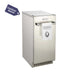 outdoor rated ice maker machine in stainless steel