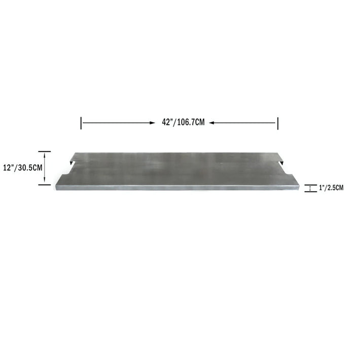 fire table lid for outdoor fire pit tables measurement brakdown. the lid is suitable for rectangle fire pits