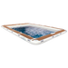 Inflatable luxury pool with wooden deck on a white background