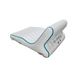 Inflatable double sunbed with 'Yachtbeach' branding on a white background