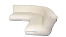 White inflatable boat seat with 'YachtBeach' branding on a white background