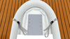 White inflatable multi platform