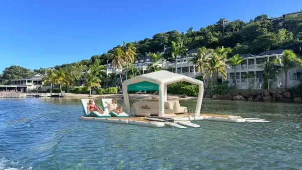 YACTHBEACH INFLATABLE FLOATING PAVILION 4.10 [13.5 ft]