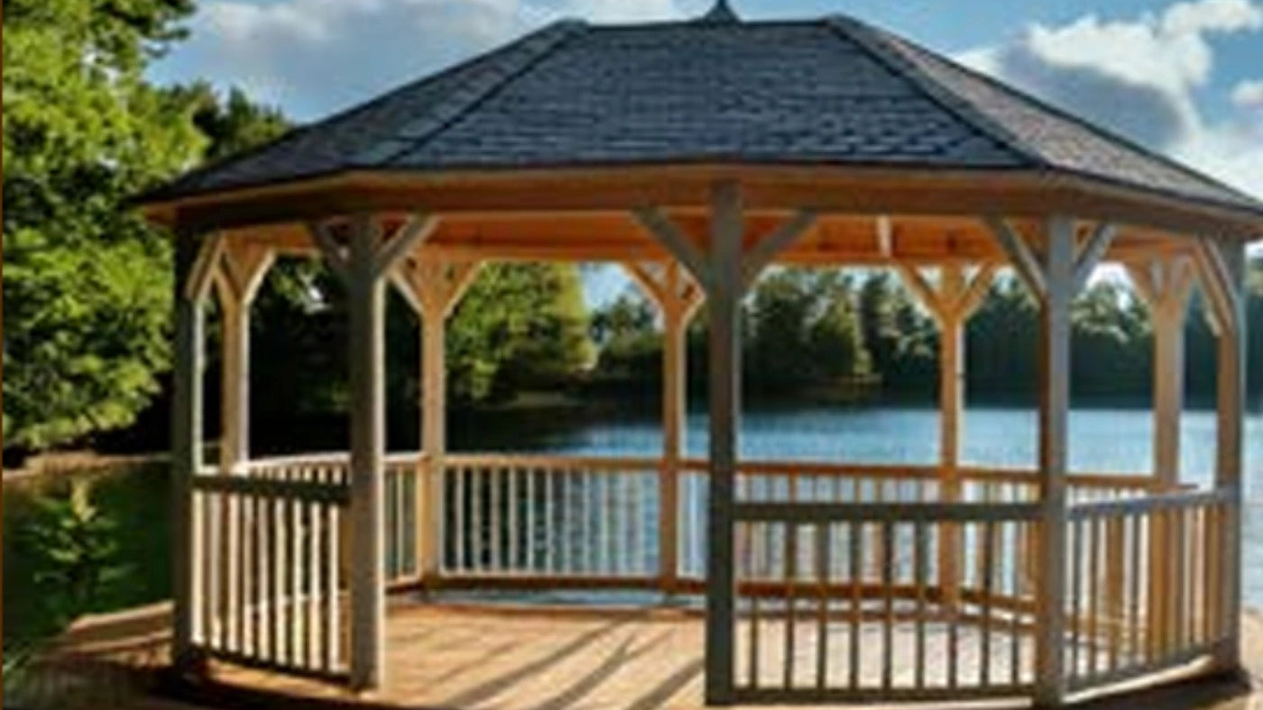 Homeowners around the US position their gazebos to take advantage of scenic views of their pond or rolling lawn